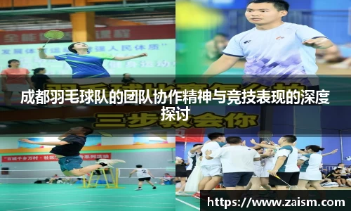 成都羽毛球队的团队协作精神与竞技表现的深度探讨